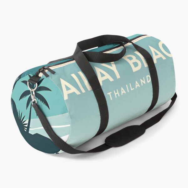 Item preview, Railay Beach Thailand Vintage Travel Poster Tropical Coastal Wall Art designed and sold by Spirit of Siam.