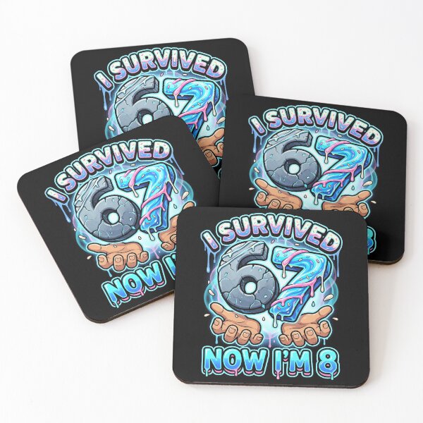 Item preview, I Survived 6 7 Now I'm 8 8th Birthday Boys designed and sold by Littermin.