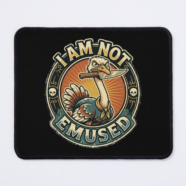 Item preview, I Am Not Emused designed and sold by dudelinart.