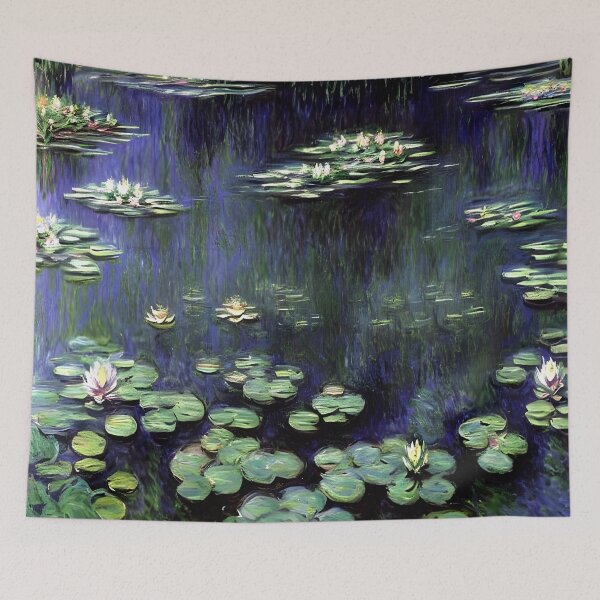 Item preview, Water Lilies, Green Reflection designed and sold by artdesignsnow.
