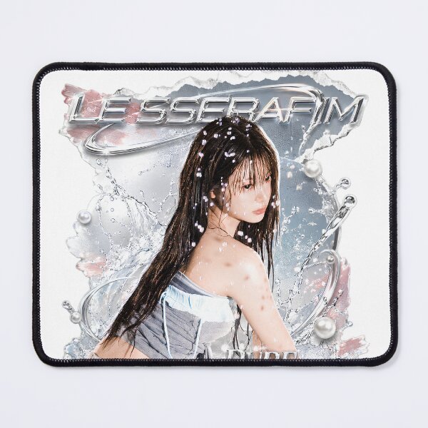 Item preview, Eunchae LE SSERAFIM PUREFLOW Floral Kpop Fan Art designed and sold by Valereekmerch.