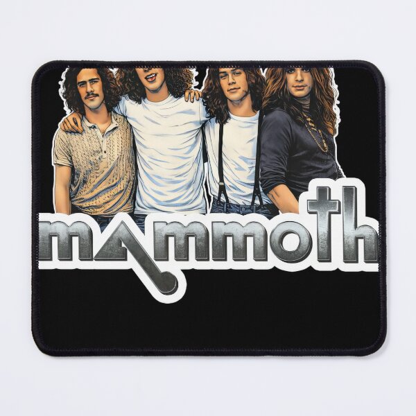 Artikelvorschau, Mammoth mit Mark Stone - Original VH Logo Style #1084 entworfen und verkauft von lukas-lei-art.