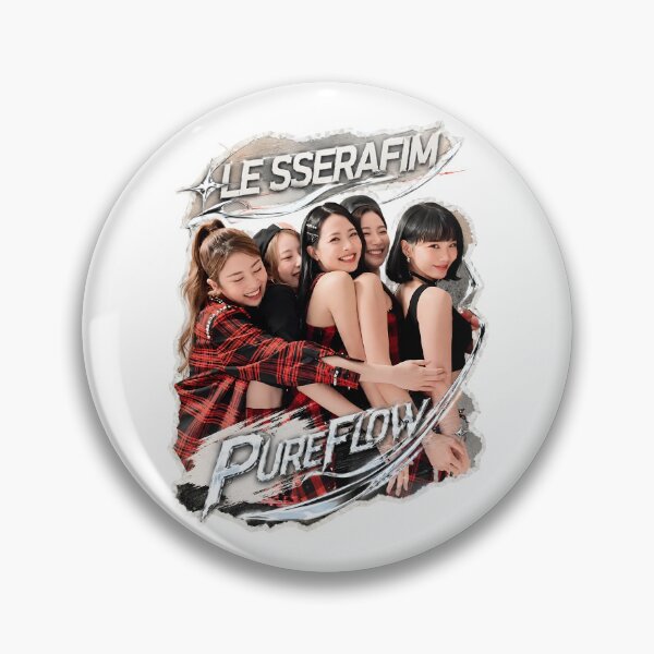 Item preview, LE SSERAFIM PUREFLOW Pt 1 Dreamy Kpop Fan Art designed and sold by Valereekmerch.