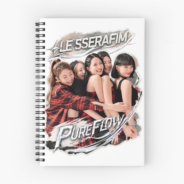 Item preview, LE SSERAFIM PUREFLOW Pt 1 Dreamy Kpop Fan Art designed and sold by Valereekmerch.
