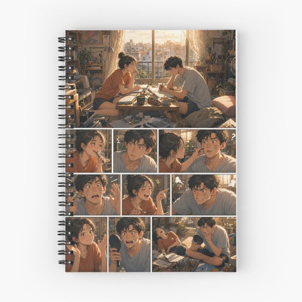 Item preview, Student Life Cozy Reading Room Comic Print designed and sold by Grafititee.