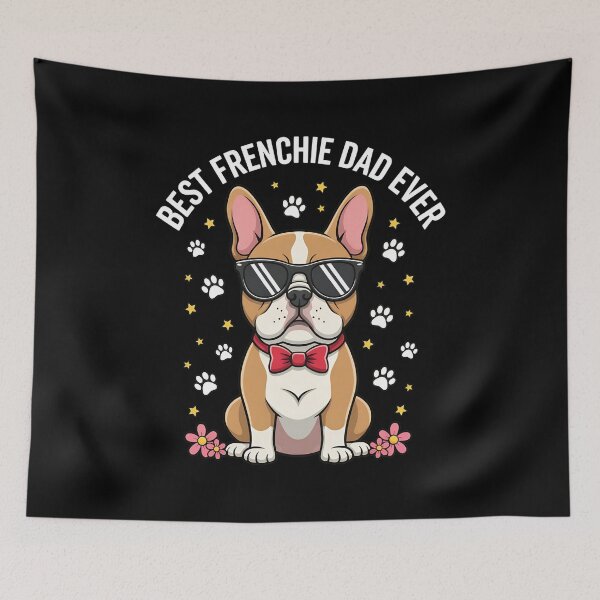 Item preview, Best Frenchie Dad Ever Dog Owner Graphic designed and sold by SoyLamderma.