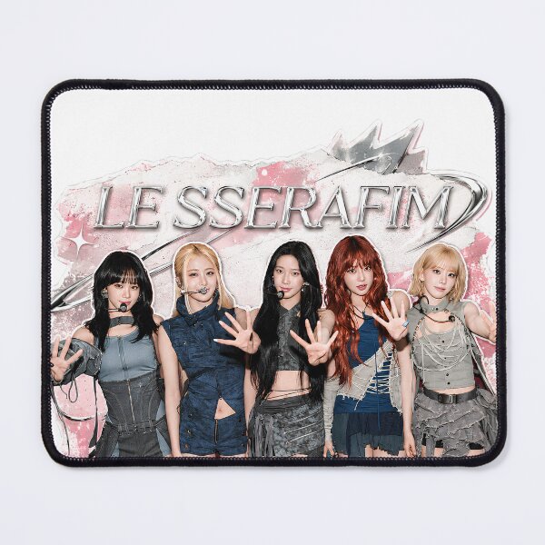 Item preview, PUREFLOW LE SSERAFIM Aesthetic Kpop Girl Group Design designed and sold by Valereekmerch.