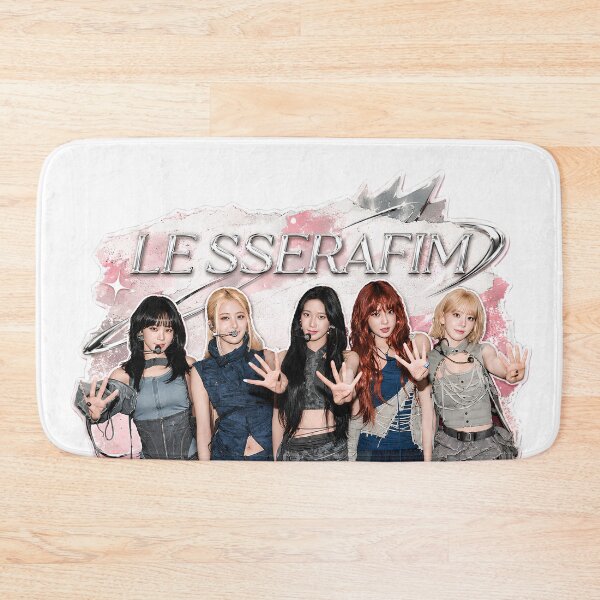 Item preview, PUREFLOW LE SSERAFIM Aesthetic Kpop Girl Group Design designed and sold by Valereekmerch.
