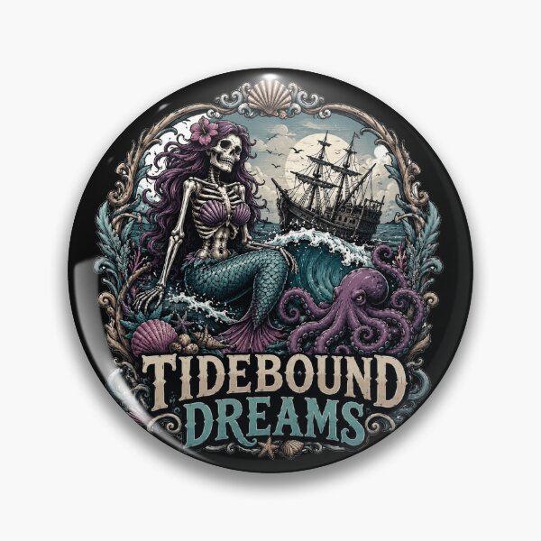 Item preview, Tidebound Dreams Gothic Mermaid Ocean Fantasy  designed and sold by the-dovlat.