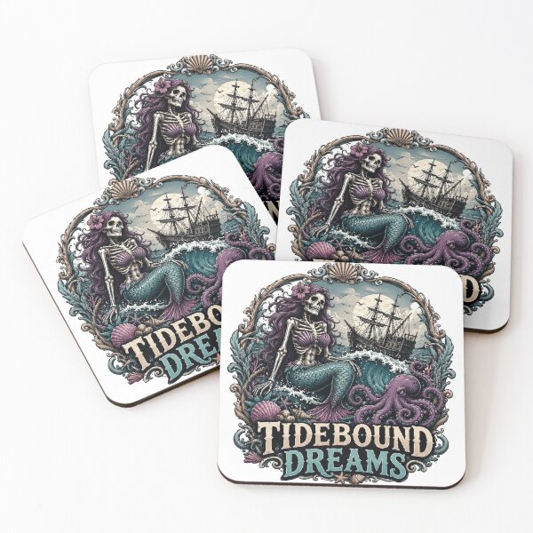 Item preview, Tidebound Dreams Gothic Mermaid Ocean Fantasy  designed and sold by the-dovlat.