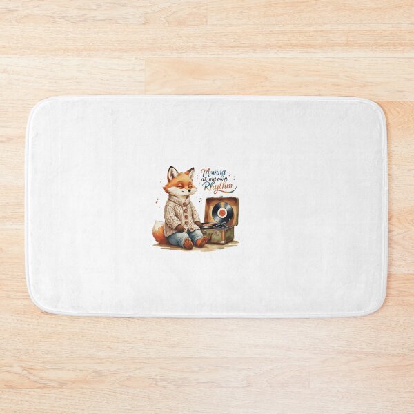 Item preview, Moving At My Own Rhythm Cute Vintage Fox Subtle Pride Rainbow designed and sold by AQUILAKREO.