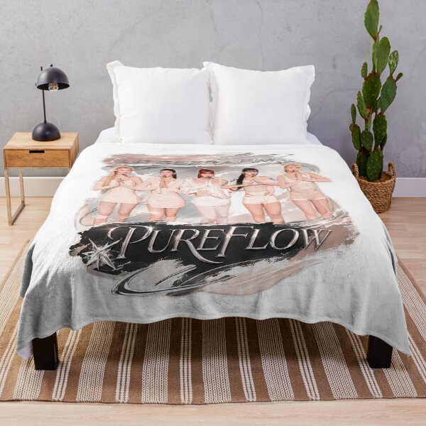 Item preview, LE SSERAFIM PUREFLOW Floral Dream Kpop Fan Art designed and sold by Valereekmerch.