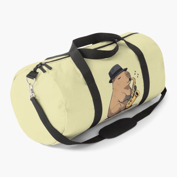 Item preview, Jazz Capybara – Saxophone Groove Design designed and sold by Dogandesighn.