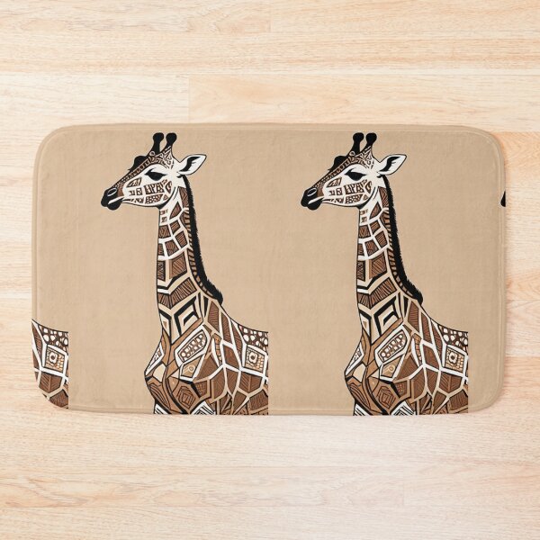 Item preview, Art - Stylized Giraffe, Abstract Geometric Patterns designed and sold by DoodyPets.