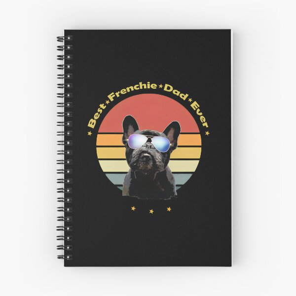 Item preview, Best Frenchie Dad Ever Retro Sunset Dog Apparel designed and sold by SoyLamderma.
