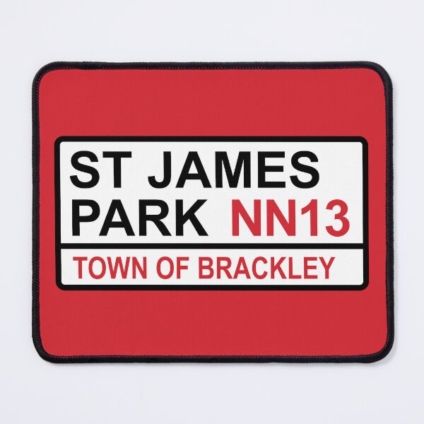 Item preview, Brackley Town St James Park Iconic Street Sign designed and sold by DelfDesign.