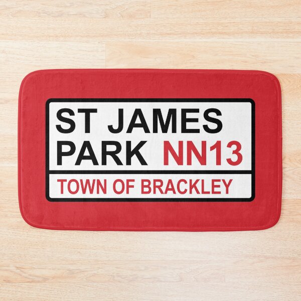 Item preview, Brackley Town St James Park Iconic Street Sign designed and sold by DelfDesign.
