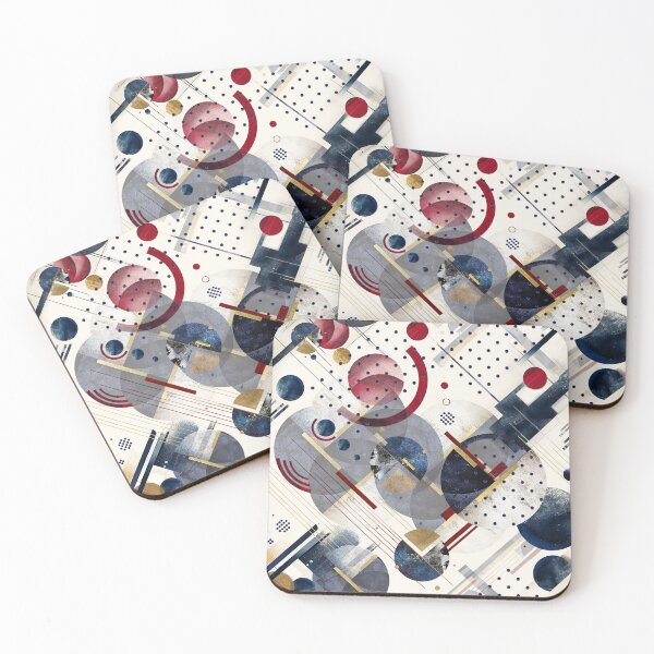 Item preview, Modern Bauhaus Circles designed and sold by imaniko.