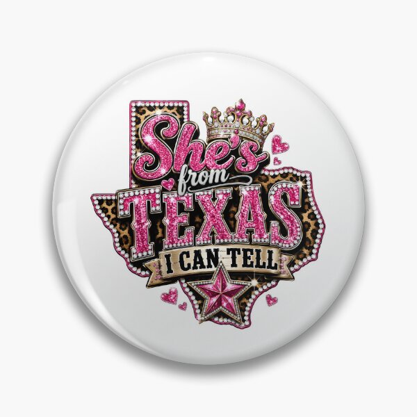 Item preview, She's From Texas I Can Tell designed and sold by Johnny-Store.
