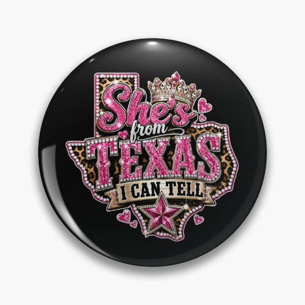 Item preview, She's From Texas I Can Tell designed and sold by Johnny-Store.
