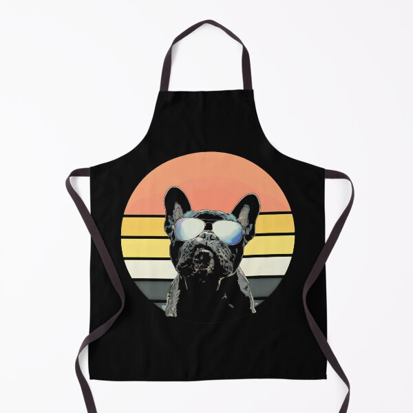 Item preview, Cool French Bulldog Shades Retro Sunset Pet designed and sold by SoyLamderma.