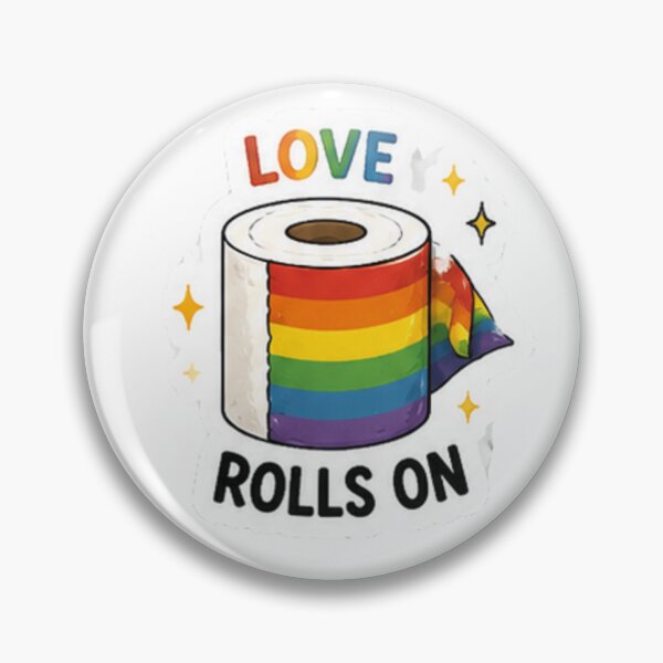 Item preview, Love Rolls On Funny Rainbow Pride designed and sold by Pixanova.