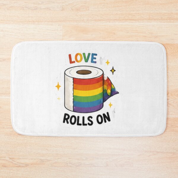 Item preview, Love Rolls On Funny Rainbow Pride designed and sold by Pixanova.