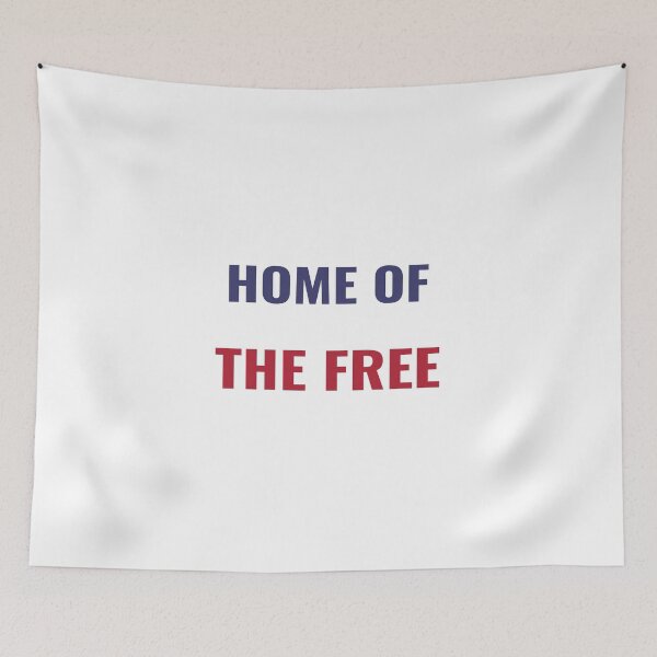 Item preview, HOME OF THE FREE Shirt – Patriotic USA Tee | Uncle Jichuan designed and sold by Uncle-Jichuan.