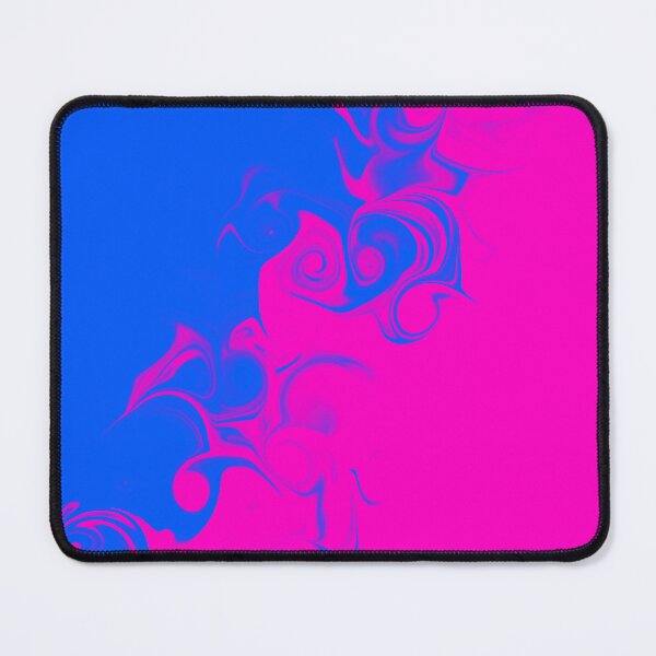 Item preview, Pink and Blue Fluid Art Abstract Swirl designed and sold by SweetLilith.