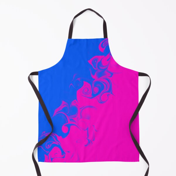 Item preview, Pink and Blue Fluid Art Abstract Swirl designed and sold by SweetLilith.