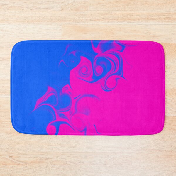 Item preview, Pink and Blue Fluid Art Abstract Swirl designed and sold by SweetLilith.