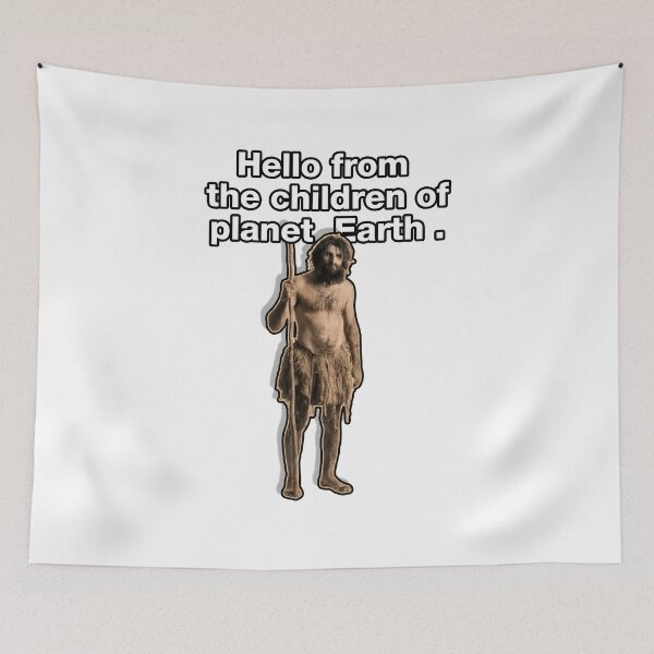 Item preview, ASYNC CAVEMAN CARDBOARD CUTOUT GREETING ( BACKROOMS LIVE ACTION HORROR MOVIE) designed and sold by Python Designs .