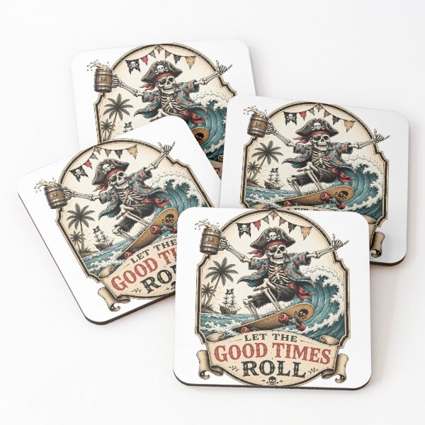 Item preview, Let The Good Times Roll Pirate Beach Party  designed and sold by the-dovlat.
