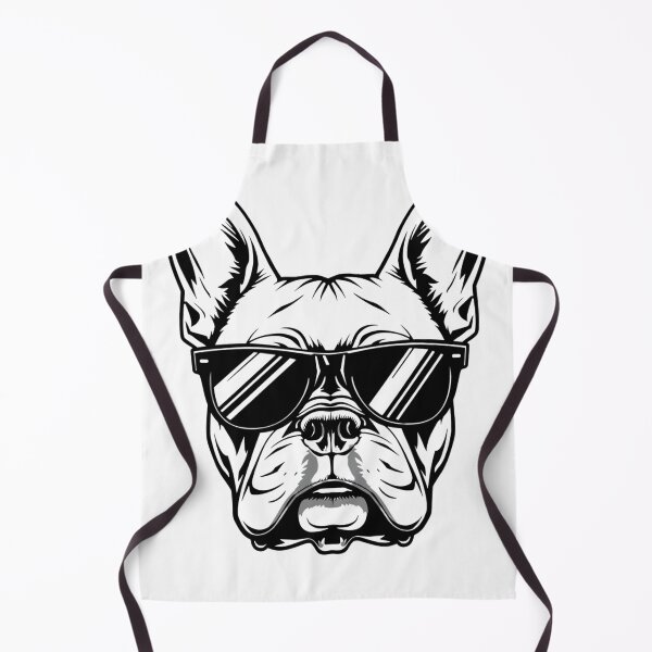 Item preview, Cool French Bulldog Wearing Sunglasses Graphic designed and sold by SeaburyPrints.
