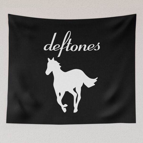Aperçu de l'œuvre poney blanc (DEFTONES) créée et vendue par wenryhitb.