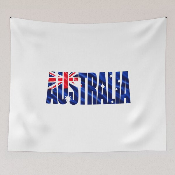 Item preview, Australia Flag Typography | Australian Pride Patriotic Design designed and sold by DBUniverse.