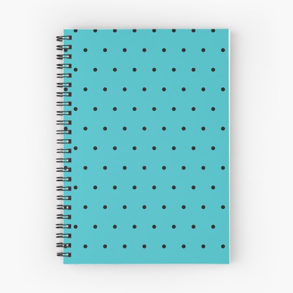Item preview, Turquoise And Black Micro Dot Pattern designed and sold by pattern-archive.
