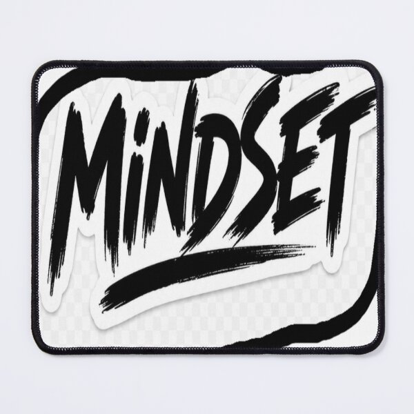 Item preview, Mindset – Bold Graffiti Typography Sticker designed and sold by Genzfirevibes.