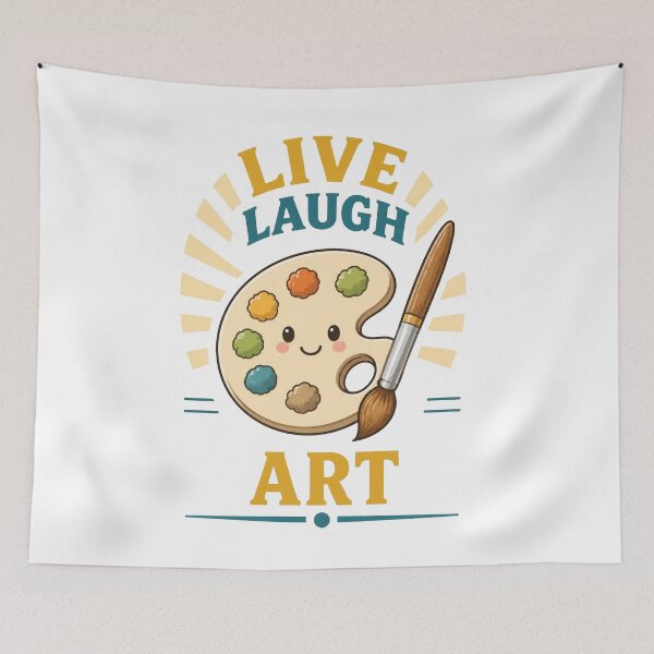 Item preview, Live Laugh Art – Creative Hobby Design designed and sold by Icareis-Studios.