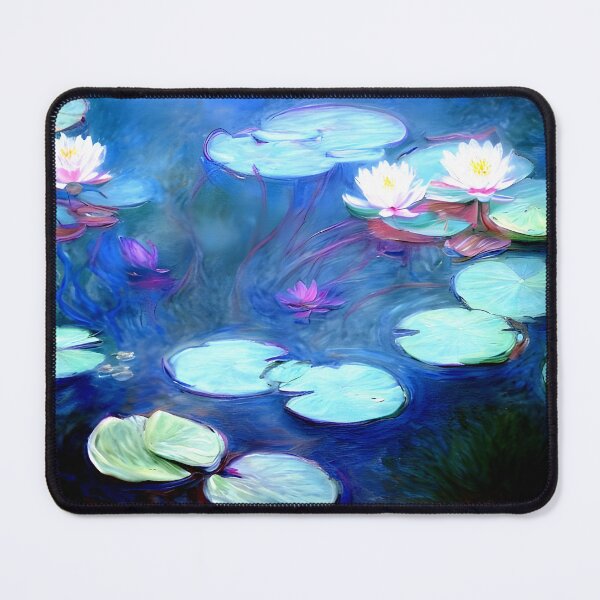 Item preview, Water Lilies, Pink designed and sold by artdesignsnow.