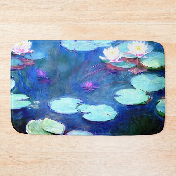 Item preview, Water Lilies, Pink designed and sold by artdesignsnow.