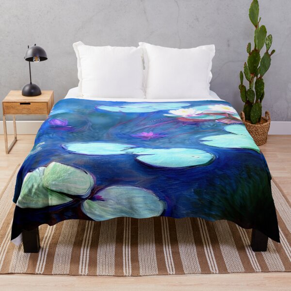 Item preview, Water Lilies, Pink designed and sold by artdesignsnow.