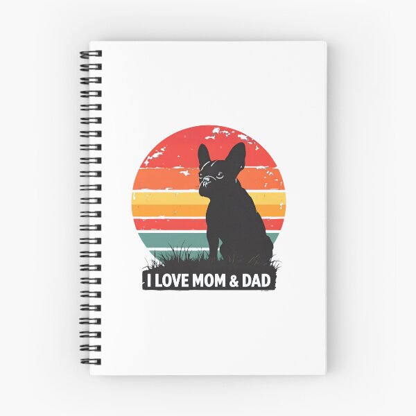 Item preview, Frenchie Sunset Mom Dad Love Pet Graphic designed and sold by SoyLamderma.