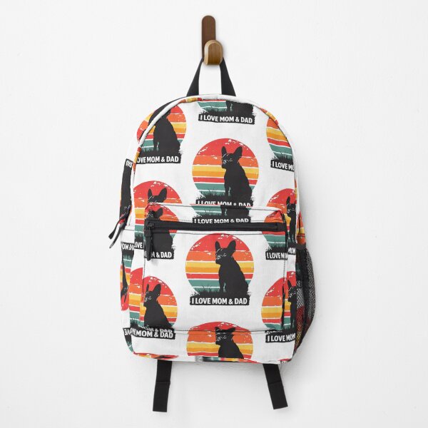 Item preview, Frenchie Sunset Mom Dad Love Pet Graphic designed and sold by SoyLamderma.