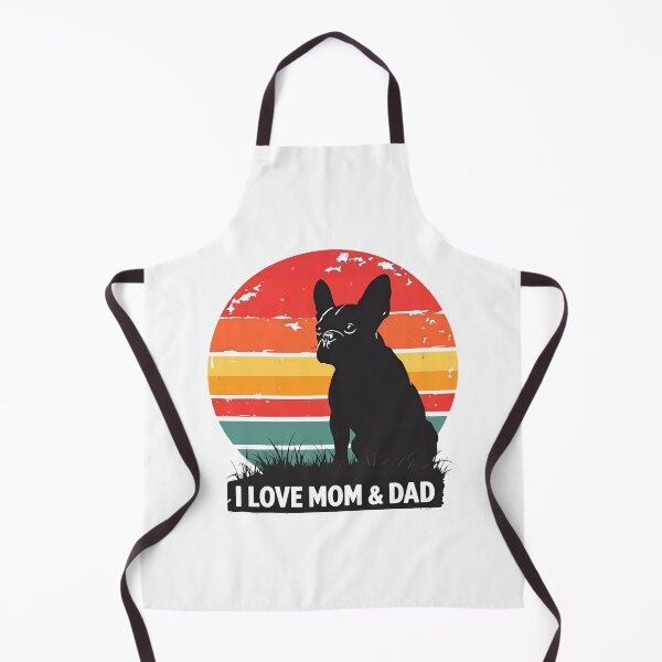 Item preview, Frenchie Sunset Mom Dad Love Pet Graphic designed and sold by SoyLamderma.