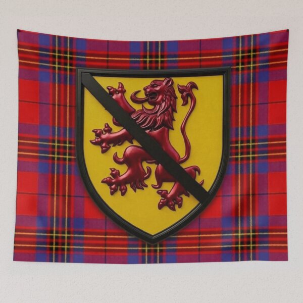 Item preview, Abernethy Coat of Arms and Leslie Modern Tartan designed and sold by Kirrindy Designs.