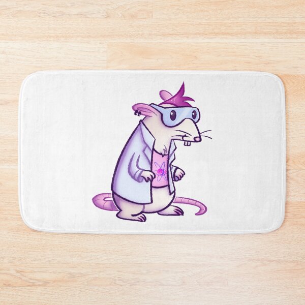 Item preview, Lab Rat Mad Scientist Cute Cartoon Mouse Art designed and sold by Nicolealtdesign.