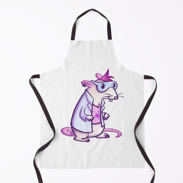 Item preview, Lab Rat Mad Scientist Cute Cartoon Mouse Art designed and sold by Nicolealtdesign.
