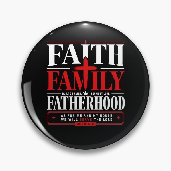 Item preview, Faith Family Built On Faith Bound By Love FatherHood designed and sold by Ellafeingold.