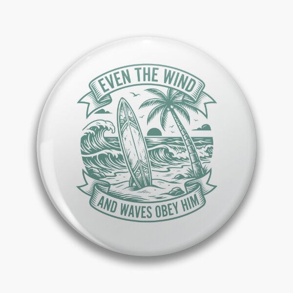 Item preview, Even The Wind And Waves Obey Him designed and sold by Johnny-Store.